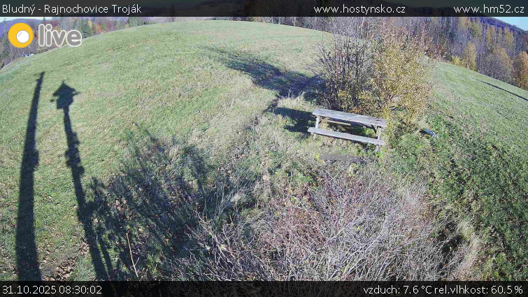 Bludný - Rajnochovice Troják - Bludný - Rajnochovice Troják  - 31.10.2025 v 08:30 Bludný - Rajnochovice Troják - Bludný - Rajnochovice Troják  - 31.10.2025 v 08:30
