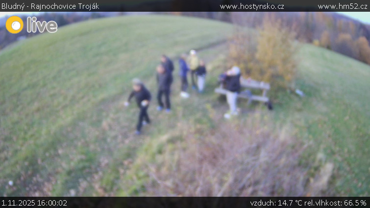 Bludný - Rajnochovice Troják - Bludný - Rajnochovice Troják  - 1.11.2025 v 16:00 Bludný - Rajnochovice Troják - Bludný - Rajnochovice Troják  - 1.11.2025 v 16:00