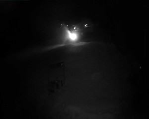 Skiareál Troják - Kamera u nástupu na vlek svah A - 1.3.2023 v 22:06