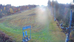 Kamera u nástupu na vlek svah A