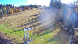 Kamera u nástupu na vlek svah A