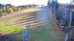 Kamera u nástupu na vlek svah A