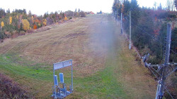 Kamera u nástupu na vlek svah A