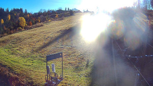 Skiareál Troják - Kamera u nástupu na vlek svah A - 31.10.2025 v 08:40 Skiareál Troják - Kamera u nástupu na vlek svah A - 31.10.2025 v 08:40