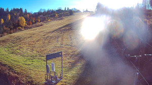 Skiareál Troják - Kamera u nástupu na vlek svah A - 31.10.2025 v 08:50 Skiareál Troják - Kamera u nástupu na vlek svah A - 31.10.2025 v 08:50