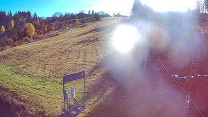 Skiareál Troják - Kamera u nástupu na vlek svah A - 31.10.2025 v 09:00 Skiareál Troják - Kamera u nástupu na vlek svah A - 31.10.2025 v 09:00