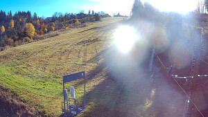 Skiareál Troják - Kamera u nástupu na vlek svah A - 31.10.2025 v 09:10 Skiareál Troják - Kamera u nástupu na vlek svah A - 31.10.2025 v 09:10