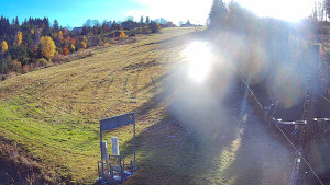 Skiareál Troják - Kamera u nástupu na vlek svah A - 31.10.2025 v 09:15 Skiareál Troják - Kamera u nástupu na vlek svah A - 31.10.2025 v 09:15