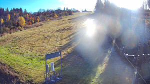 Skiareál Troják - Kamera u nástupu na vlek svah A - 31.10.2025 v 09:20 Skiareál Troják - Kamera u nástupu na vlek svah A - 31.10.2025 v 09:20