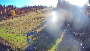 Skiareál Troják - Kamera u nástupu na vlek svah A - 31.10.2025 v 09:25 Skiareál Troják - Kamera u nástupu na vlek svah A - 31.10.2025 v 09:25