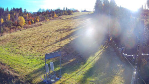 Skiareál Troják - Kamera u nástupu na vlek svah A - 31.10.2025 v 09:40 Skiareál Troják - Kamera u nástupu na vlek svah A - 31.10.2025 v 09:40