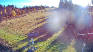 Skiareál Troják - Kamera u nástupu na vlek svah A - 31.10.2025 v 09:50 Skiareál Troják - Kamera u nástupu na vlek svah A - 31.10.2025 v 09:50
