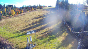 Skiareál Troják - Kamera u nástupu na vlek svah A - 31.10.2025 v 10:30 Skiareál Troják - Kamera u nástupu na vlek svah A - 31.10.2025 v 10:30