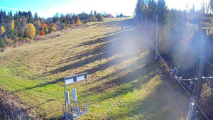 Skiareál Troják - Kamera u nástupu na vlek svah A - 31.10.2025 v 10:40 Skiareál Troják - Kamera u nástupu na vlek svah A - 31.10.2025 v 10:40