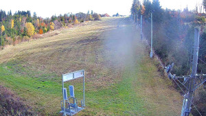 Skiareál Troják - Kamera u nástupu na vlek svah A - 31.10.2025 v 12:45 Skiareál Troják - Kamera u nástupu na vlek svah A - 31.10.2025 v 12:45