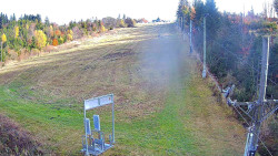 Kamera u nástupu na vlek svah A