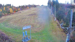 Kamera u nástupu na vlek svah A