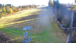 Kamera u nástupu na vlek svah A