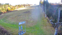 Kamera u nástupu na vlek svah A