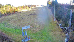 Kamera u nástupu na vlek svah A