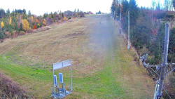 Kamera u nástupu na vlek svah A