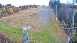 Kamera u nástupu na vlek svah A