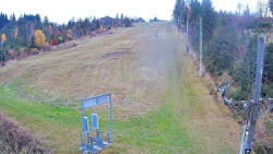 Kamera u nástupu na vlek svah A