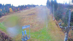 Kamera u nástupu na vlek svah A