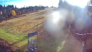 Skiareál Troják - Kamera u nástupu na vlek svah A - 4.11.2025 v 09:15 Skiareál Troják - Kamera u nástupu na vlek svah A - 4.11.2025 v 09:15