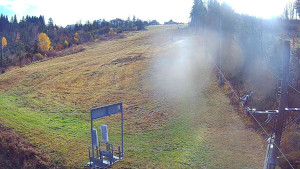 Skiareál Troják - Kamera u nástupu na vlek svah A - 4.11.2025 v 09:20 Skiareál Troják - Kamera u nástupu na vlek svah A - 4.11.2025 v 09:20