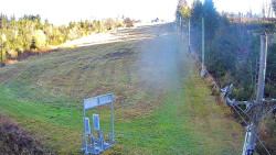 Kamera u nástupu na vlek svah A