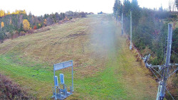 Kamera u nástupu na vlek svah A