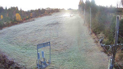 Kamera u nástupu na vlek svah A