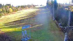 Kamera u nástupu na vlek svah A