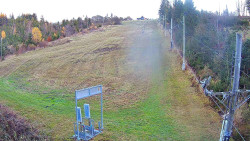 Kamera u nástupu na vlek svah A