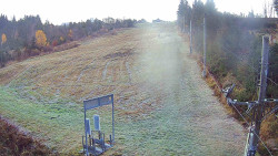 Kamera u nástupu na vlek svah A