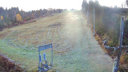 Kamera u nástupu na vlek svah A