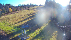 Kamera u nástupu na vlek svah A