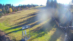 Kamera u nástupu na vlek svah A