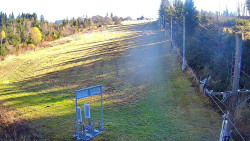 Kamera u nástupu na vlek svah A