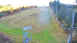 Kamera u nástupu na vlek svah A