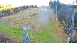 Kamera u nástupu na vlek svah A