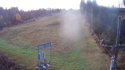 Kamera u nástupu na vlek svah A