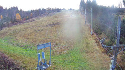 Kamera u nástupu na vlek svah A