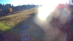 Kamera u nástupu na vlek svah A