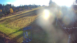 Kamera u nástupu na vlek svah A