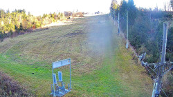 Kamera u nástupu na vlek svah A