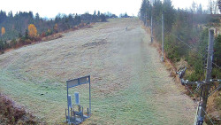 Kamera u nástupu na vlek svah A