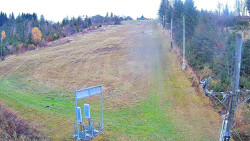 Kamera u nástupu na vlek svah A