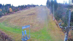 Kamera u nástupu na vlek svah A